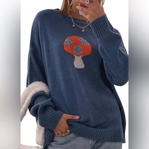 Oversized Mushroom Sweater
